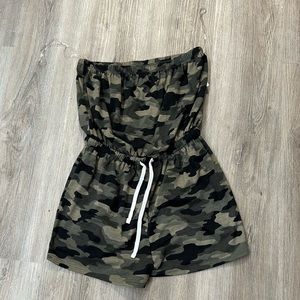 CAMO PRINT ROMPER
